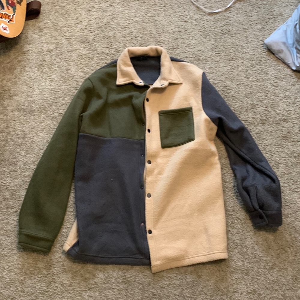 Patchwork style jacket